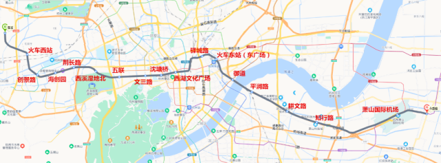 杭州地铁19号线预计本月下旬投用从杭州西站到萧山机场45分钟