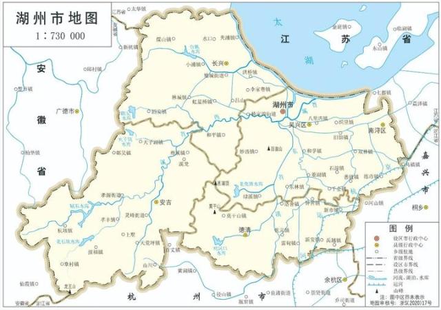 最新版浙江省標準地圖發佈可免費下載