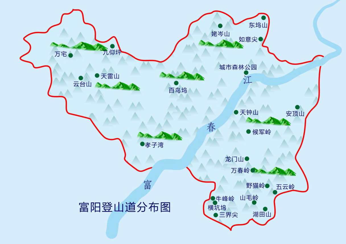 富阳新登地图图片